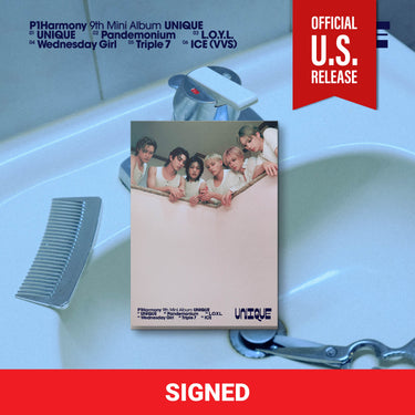 P1Harmony - UNIQUE [9th Mini Album - Signed U.S. Exclusive Ver.]