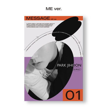 PARK JIHOON - MESSAGE [1st Album]