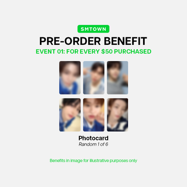 [PRE-ORDER] RIIZE - Random ID Photo + PVC Cover Set [2026 RIIZE POP-UP 'ARCHIIVE²' Official MD]
