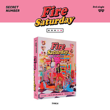 SECRET NUMBER - Fire Saturday [3rd Single Album - Standard Edition]