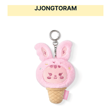 [PRE-ORDER] SEVENTEEN - Face Keyring [Ice Cream with MINITEEN Official MD]