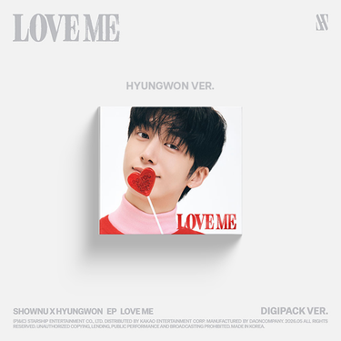 SHOWNU X HYUNGWON - LOVE ME [EP Album - Digipack Ver.]