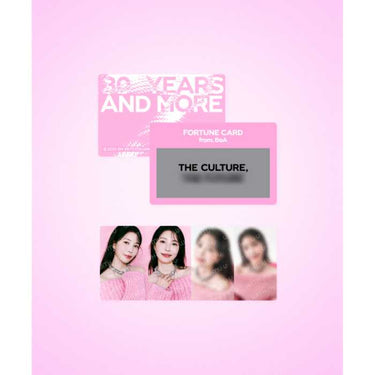 SMTOWN - Fortune Scratch Card Set [SMTOWN LIVE 2025 Tour Official MD]
