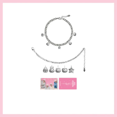 Stray Kids - Custom Bracelet [5th Fanmeeting 'SKZ 5'CLOCK' Official MD]