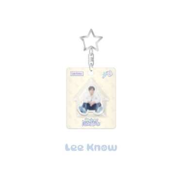 [PRE-ORDER] Stray Kids - Mini Block Keyring [6th Fanmeeting 'STAY in Our Little House' Official MD]