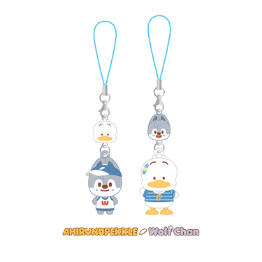 [PRE-ORDER] Stray Kids - Mini Figure Couple Keyring [SKZOO X SANRIO CHARACTERS Official MD]