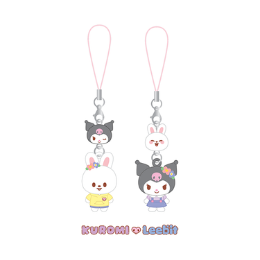 [PRE-ORDER] Stray Kids - Mini Figure Couple Keyring [SKZOO X SANRIO CHARACTERS Official MD]