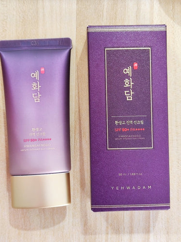 THE FACE SHOP Yehwadam Hwansaenggo Serum Infused Sun Cream 50ml