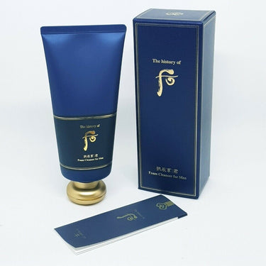 THE WHOO Gongjinhyang Gun Ja Yang Foam Cleanser for Men 180ml