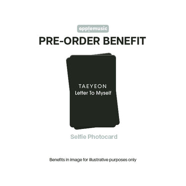 TAEYEON - Letter To Myself [6th Mini Album - Letter Ver.]