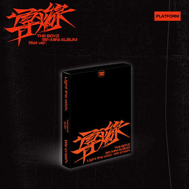 THE BOYZ - 導火線 (TRIGGER) [9th Mini Album - Platform Ver.]
