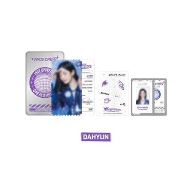 TWICE -  Tin Case Photo Set [2025 Fanmeeting '10VE UNIVERSE' Official MD]