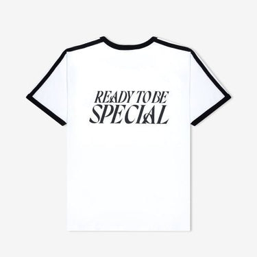 TWICE - White T-Shirt ['READY TO BE' SPECIAL Official MD]