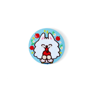 [PRE-ORDER] TXT - Embroidery Can Badge [PPULBATU 'Hey! APPUL' Official MD]