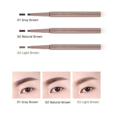 VDL Eye Fine Double Edge Eyebrow Pencil 0.2g
