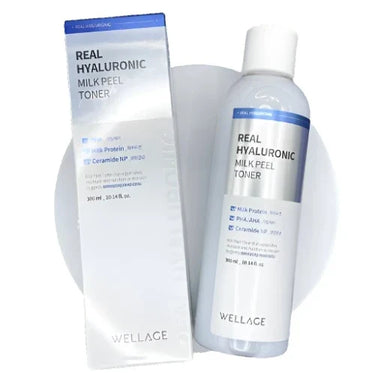 Wellage Real Hyaluronic Milk Peel Toner 300ml