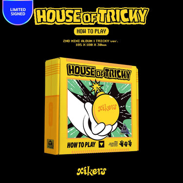 xikers - HOUSE OF TRICKY : HOW TO PLAY [2nd Mini Album - Signed U.S. Exclusive Ver.]