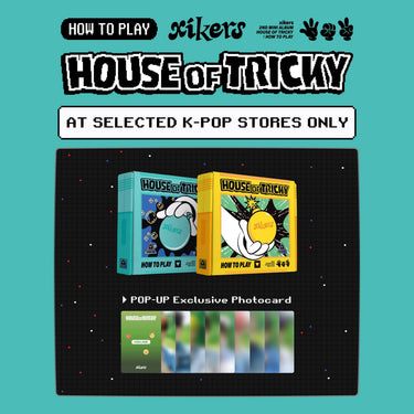xikers - HOUSE OF TRICKY : HOW TO PLAY [2nd Mini Album - U.S. Exclusive POP-UP Ver.]