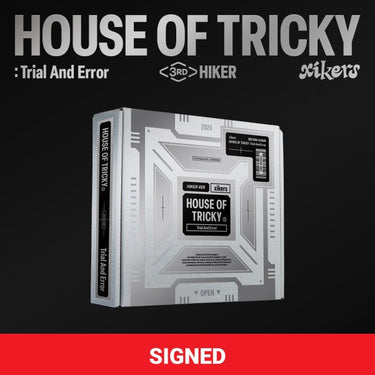 xikers - HOUSE OF TRICKY : Trial And Error [3rd Mini Album - Signed U.S. Exclusive Ver.]