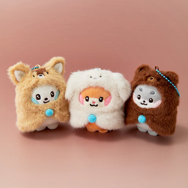 ZEROBASEONE - zeroni FLUFFY Wonderland Mini Plush Keyring